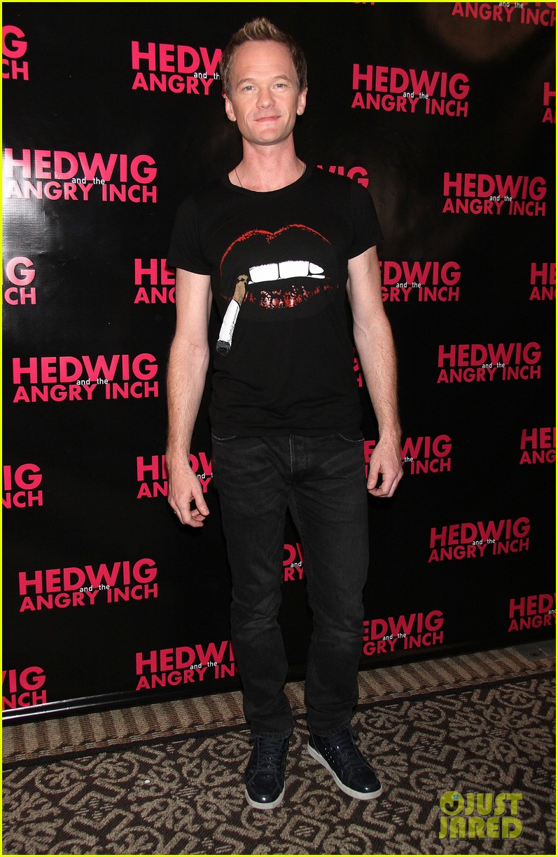 Neil Patrick Harris: 'Hedwig & the Angry Inch' Photo Call in Snow-Laden NYC!