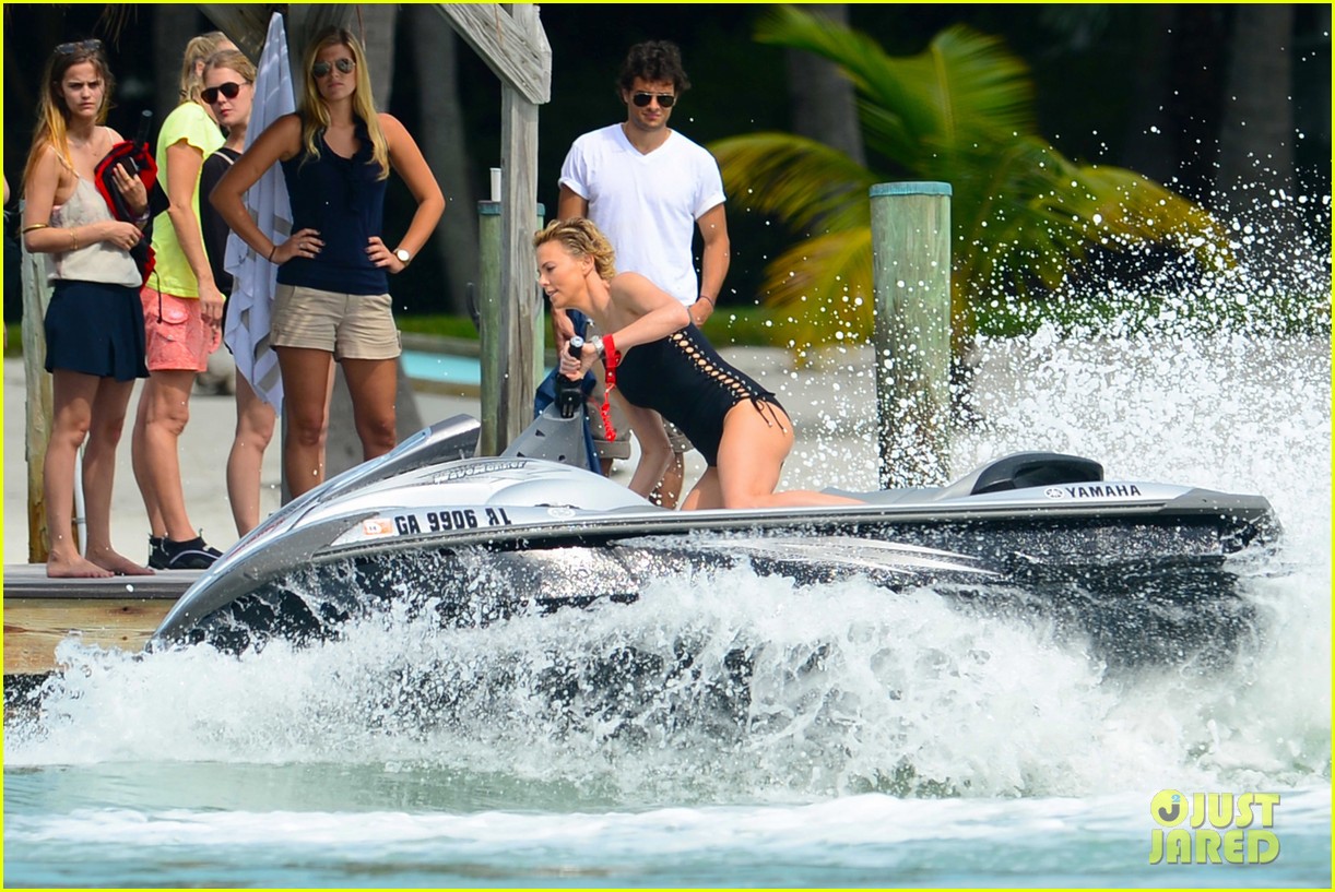 Charlize Theron's Bathing Suit Body is So Enviable As She Works a Jet Ski