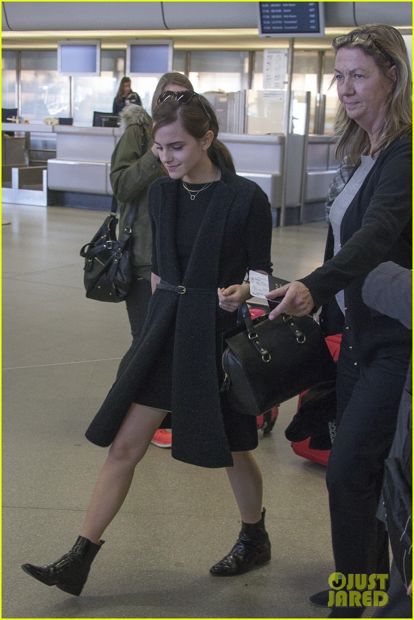 Emma Watson & Douglas Booth Arrive in Berlin for 'Noah' Premiere!