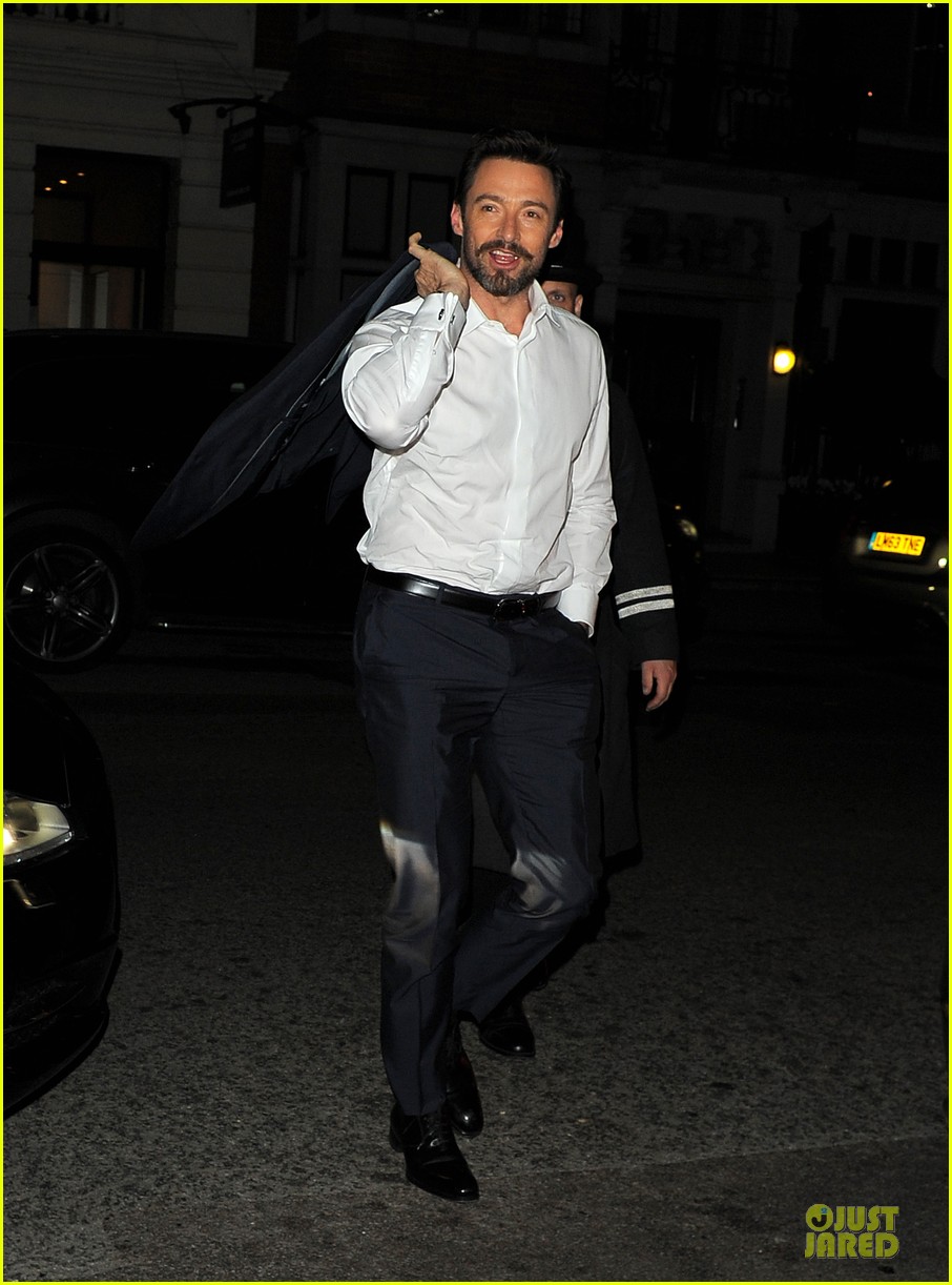 Hugh Jackman Enjoys the Ride of Promoting 'X-Men: Days of Future Past'!