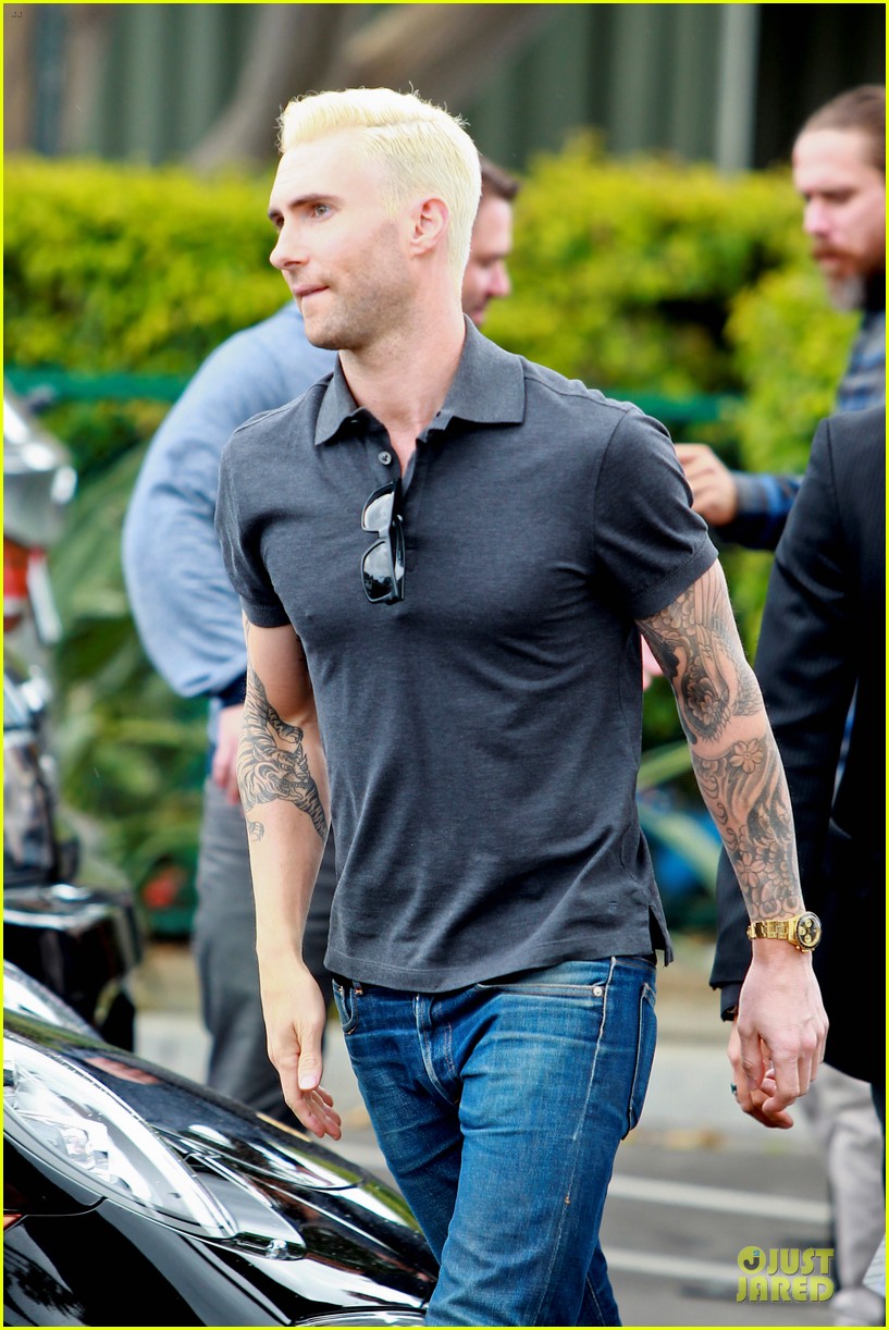 Adam Levine Considers Shaving Head Now With Everyone's Fixation on His Blonde Hair!