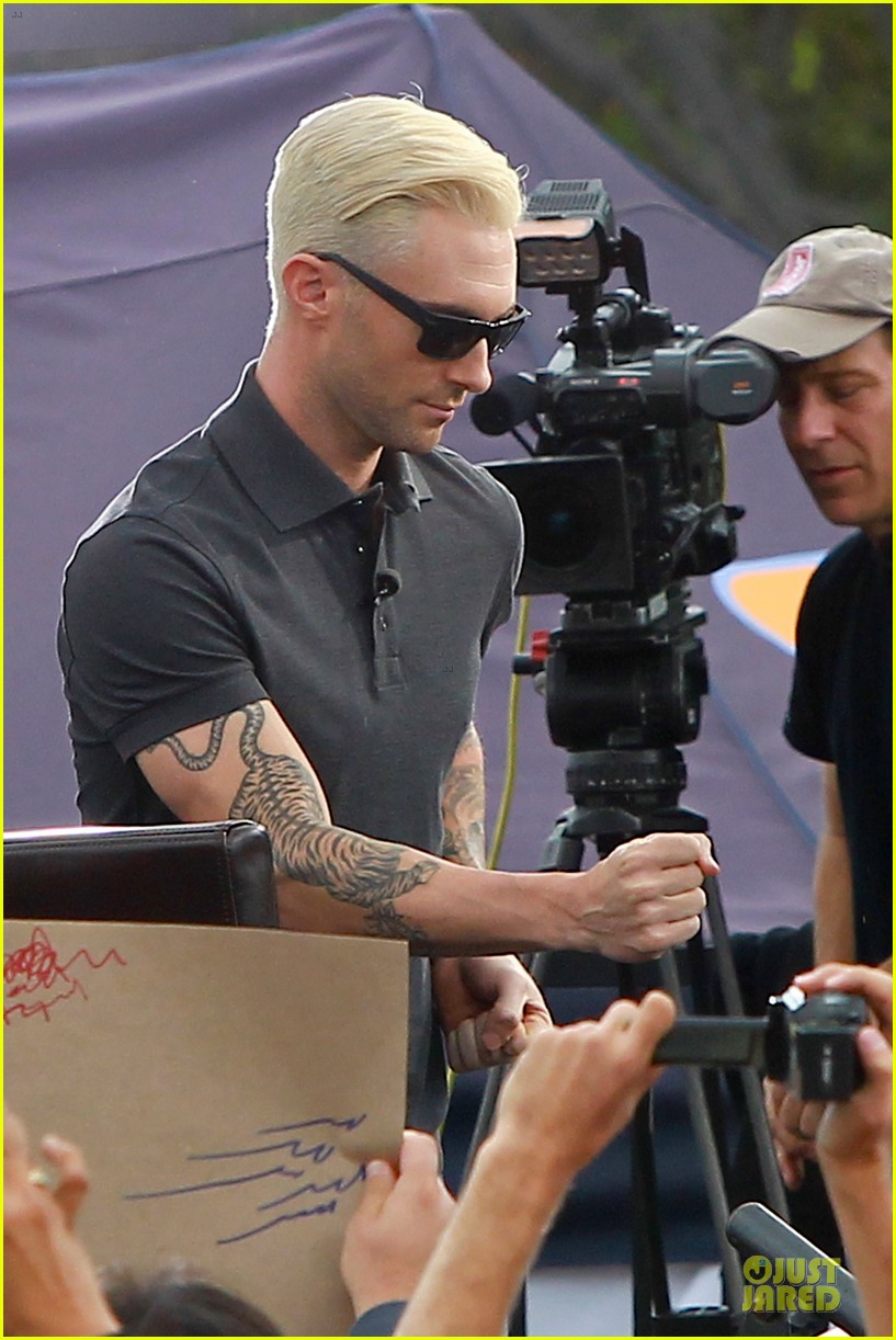 Adam Levine Considers Shaving Head Now With Everyone's Fixation on His Blonde Hair!