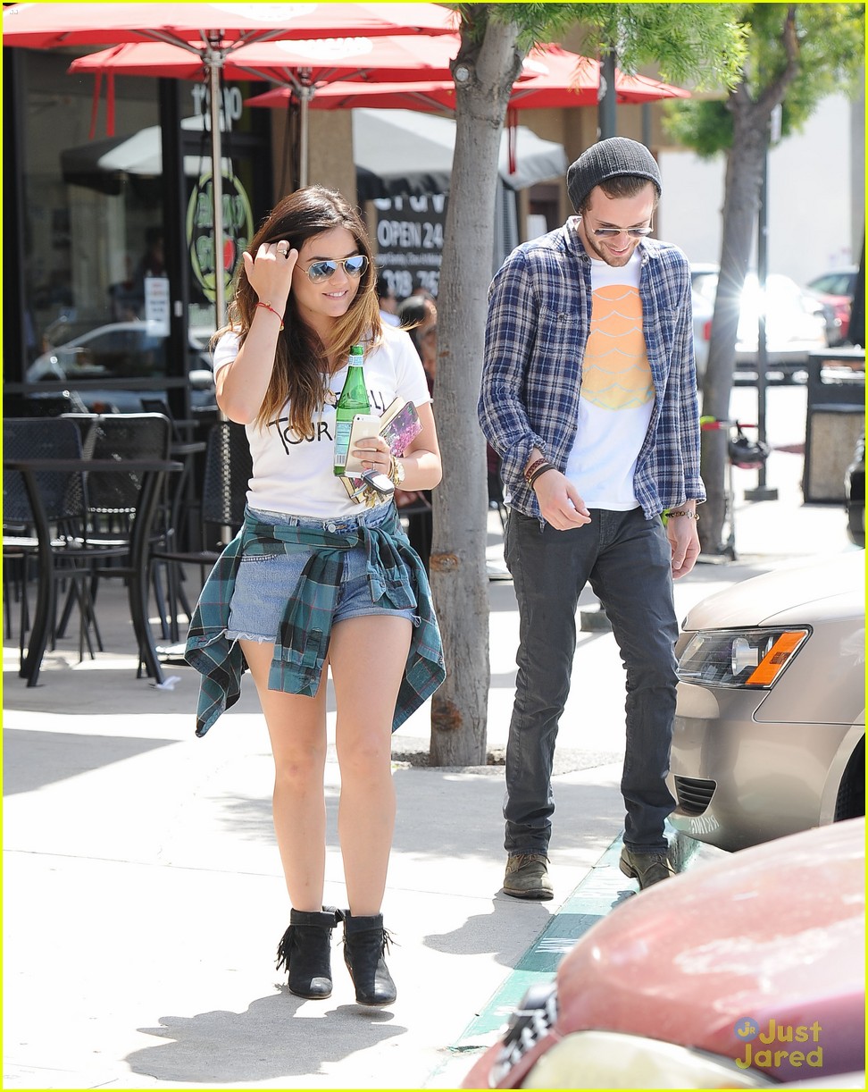Lucy Hale Grabs Lunch with Joel Crouse After New Song 'Kiss Me' Premiere