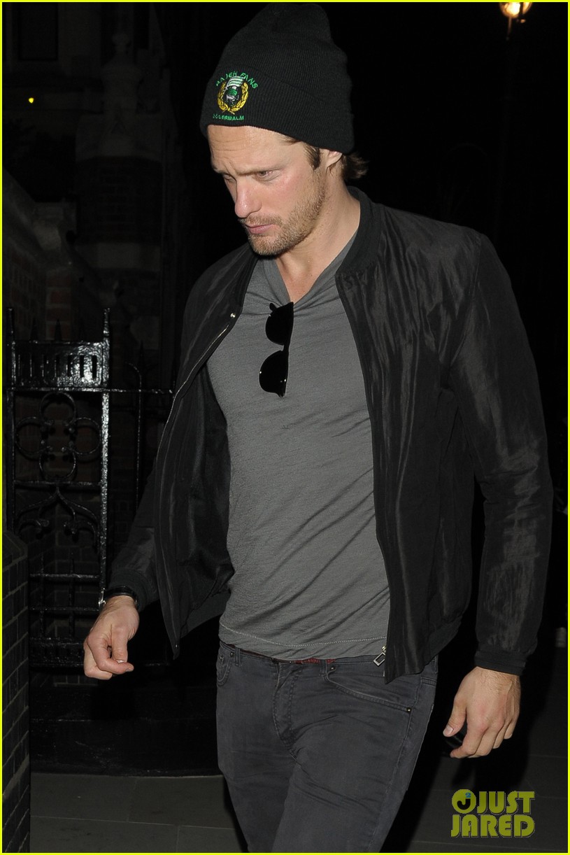 Alexander Skarsgard Emerges Again at the Chiltern Firehouse!