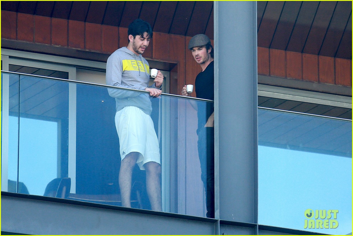Ian Somerhalder Tells His Brazilian Fans to Stop Screaming