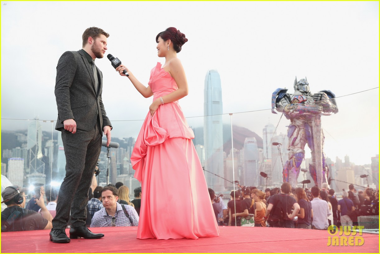 Mark Wahlberg & Jack Reynor Suit Up for 'Transformers 4' Premiere in Hong Kong!
