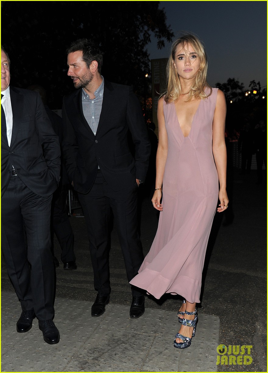 Bradley Cooper & Suki Waterhouse Look So Happy Together at Serpentine Gallery Party