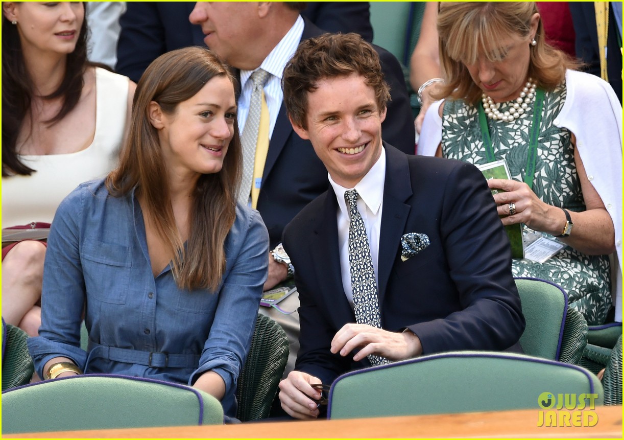 Eddie Redmayne & Fiancee Hannah Bagshawe Make the Cutest Couple at Wimbledon!
