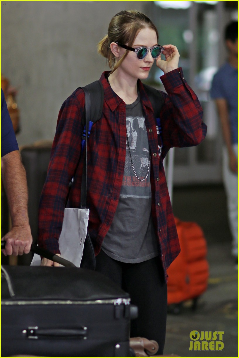 Evan Rachel Wood Has the Coolest Backpack Ever Because It Looks Like R2D2!