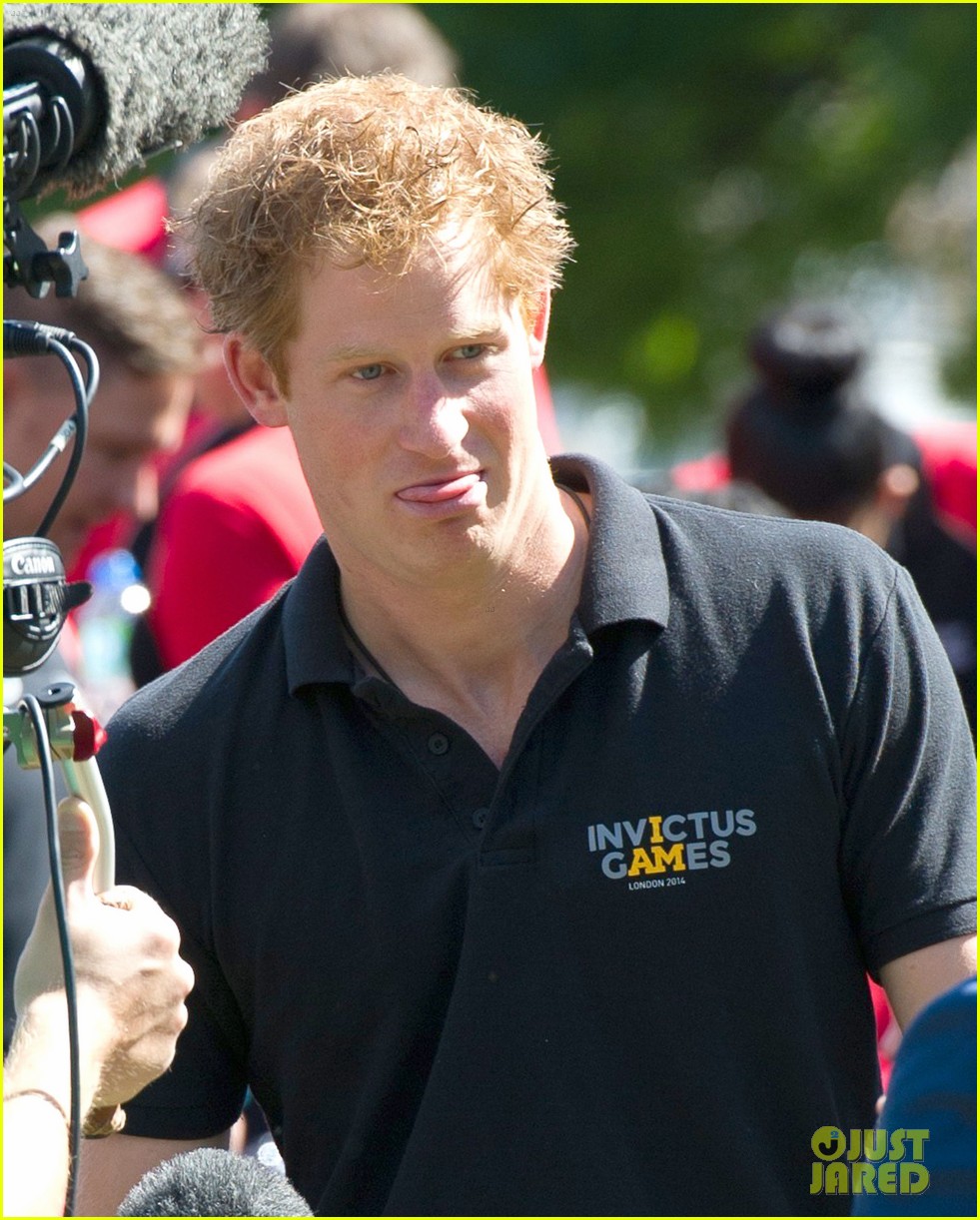 Prince Harry's Speech Gets Blown Away in the Wind & the Crowd Finds It Very Funny - Watch Now!