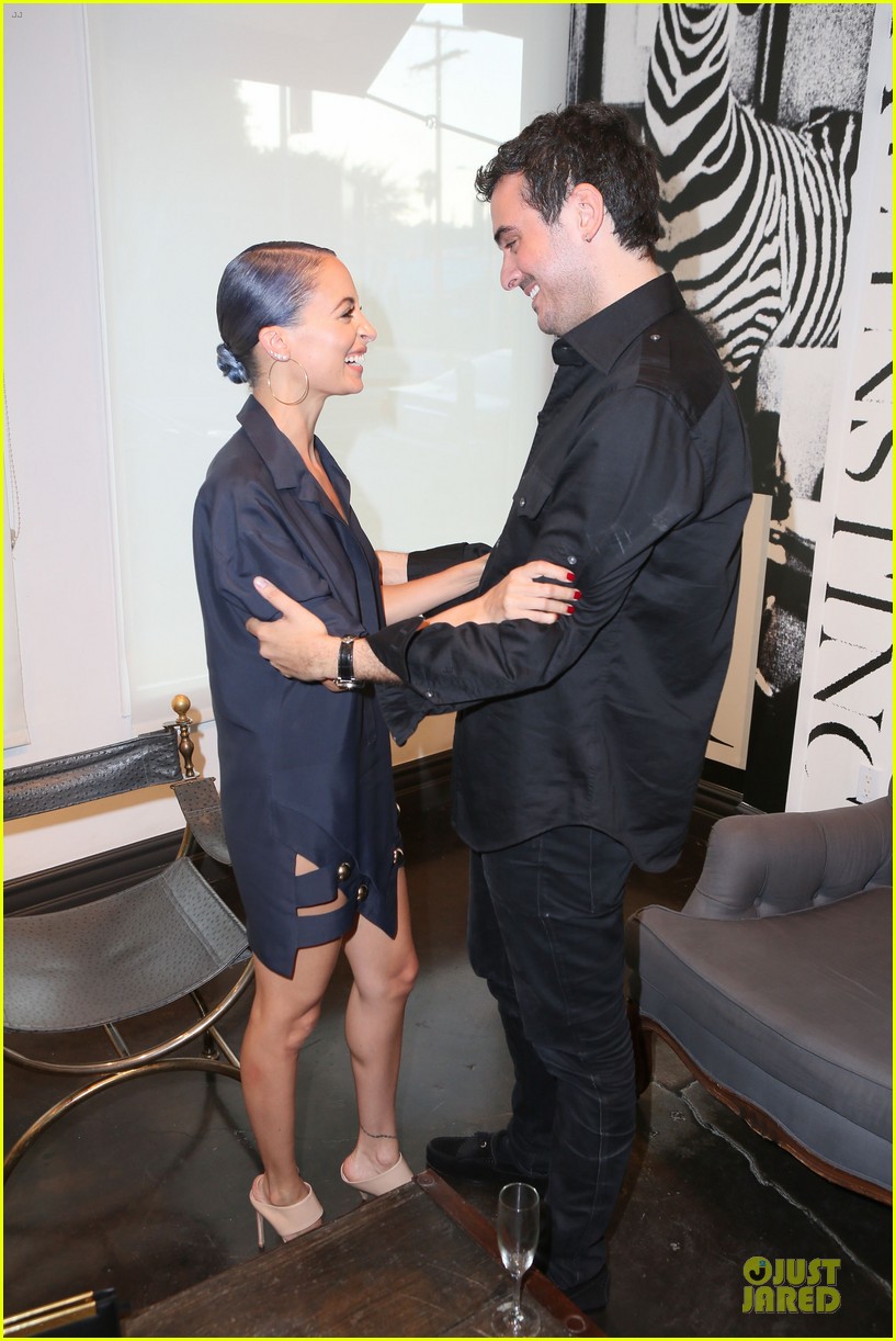 Nicole Richie Isn't Afraid to Go Braless at Ryan Korban's Party