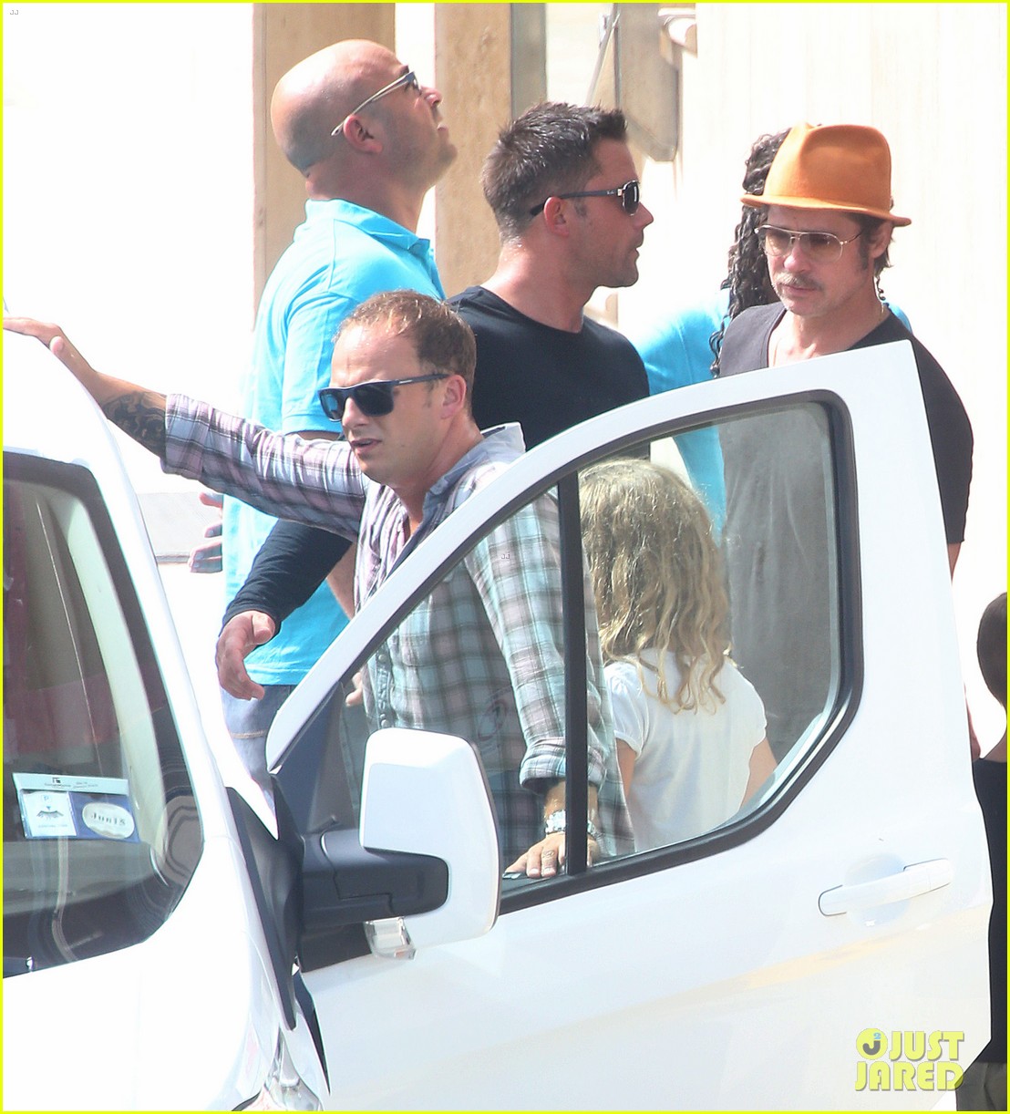 Brad Pitt & Angelina Jolie Take The Family Bowling in Malta