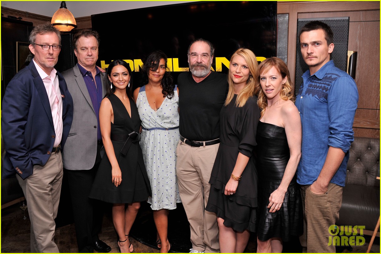 Claire Danes Gets Support from Hubby Hugh Dancy at 'Homeland' Season Four Private Screening!