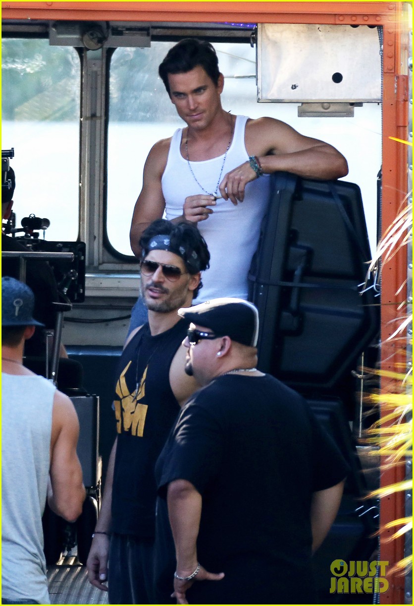 Matt Bomer Flashes His Rock Hard Abs, Amber Heard Arrives for 'Magic Mike XXL' - See the Photos!