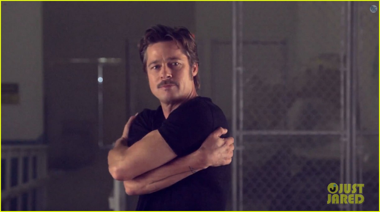Brad Pitt Has a 'Breakdance Conversation' with Jimmy Fallon - Watch the Hilarious Video!