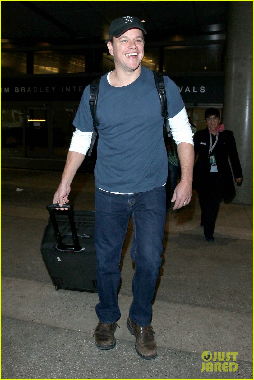 Matt Damon Brings a Little Bit of Boston Back to L.A.