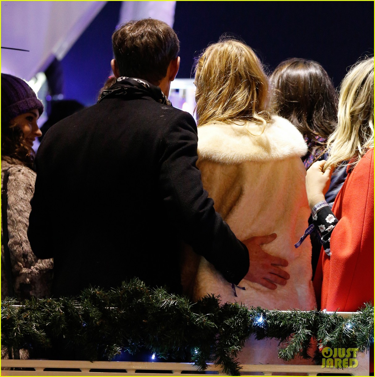 Suki Waterhouse & Matt Smith Get into Holiday Spirit at Winter Wonderland Park Opening