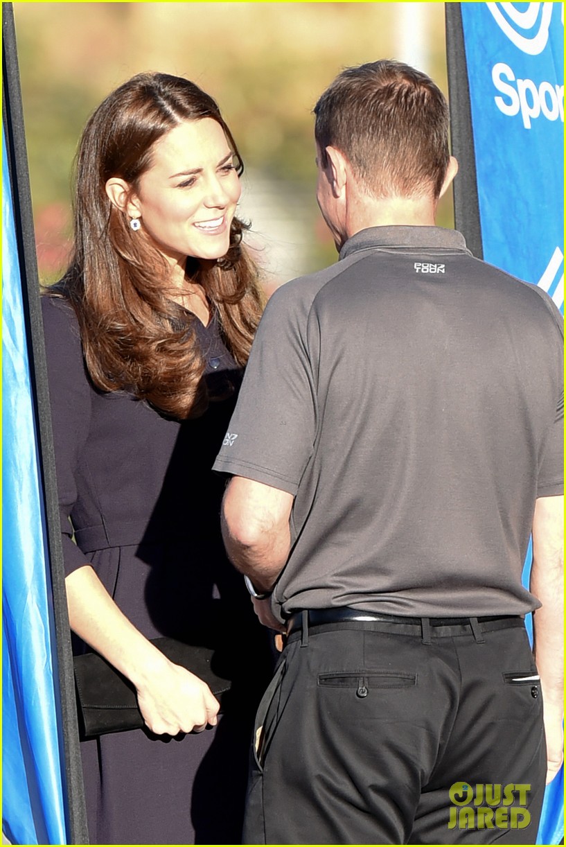 Pregnant Kate Middleton Shows Off Her Tiny Royal Baby Bump