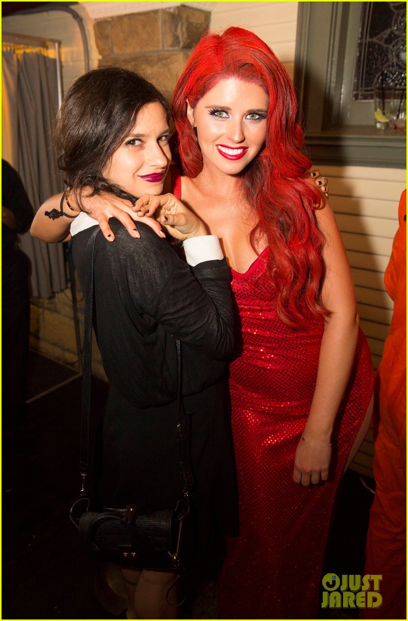Patrick Schwarzenegger & Sister Katherine Keek Out at Just Jared's Halloween Party!