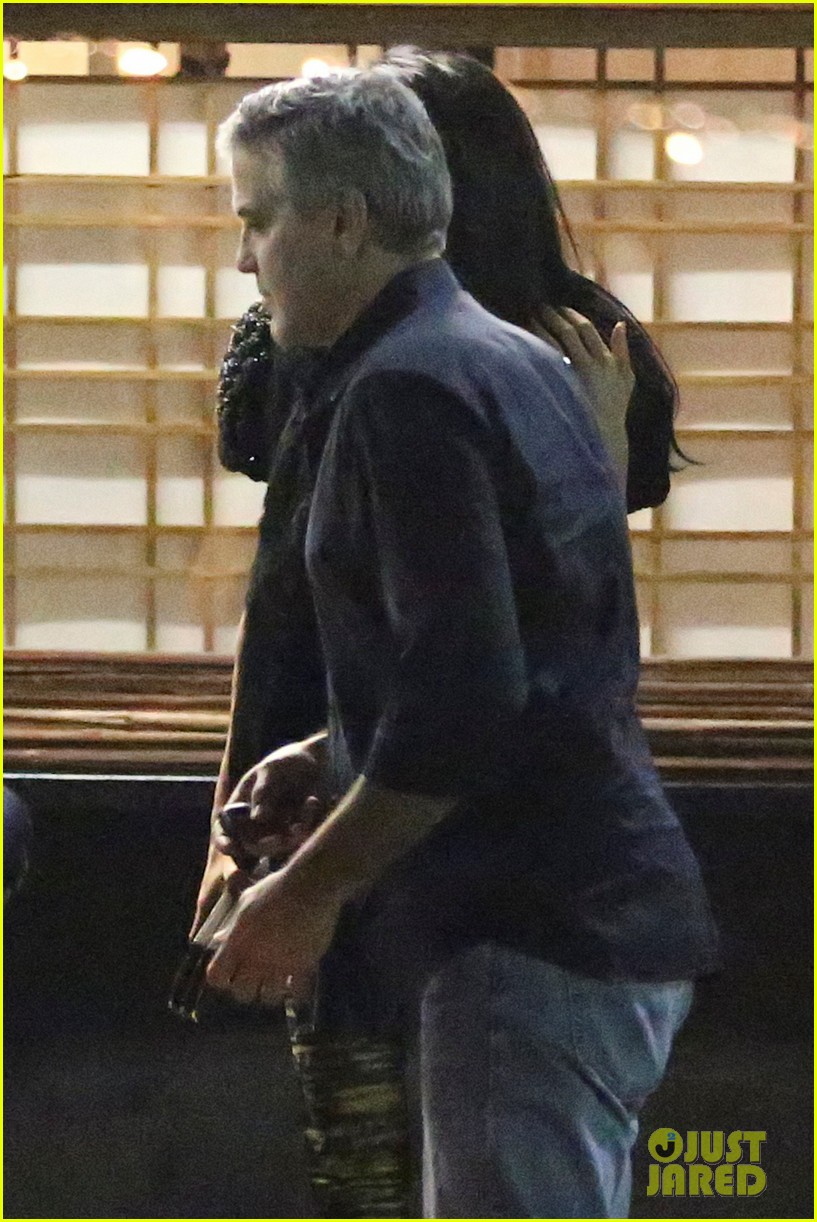 George & Amal Clooney Step Out For Dinner After False Baby Rumors