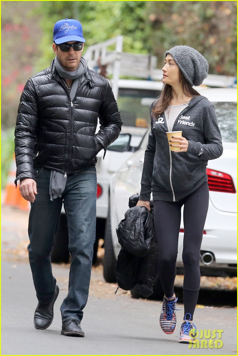 'Stalker' Co-Stars & Real Life Couple Maggie Q & Dylan McDermott Grab Some Morning Coffee