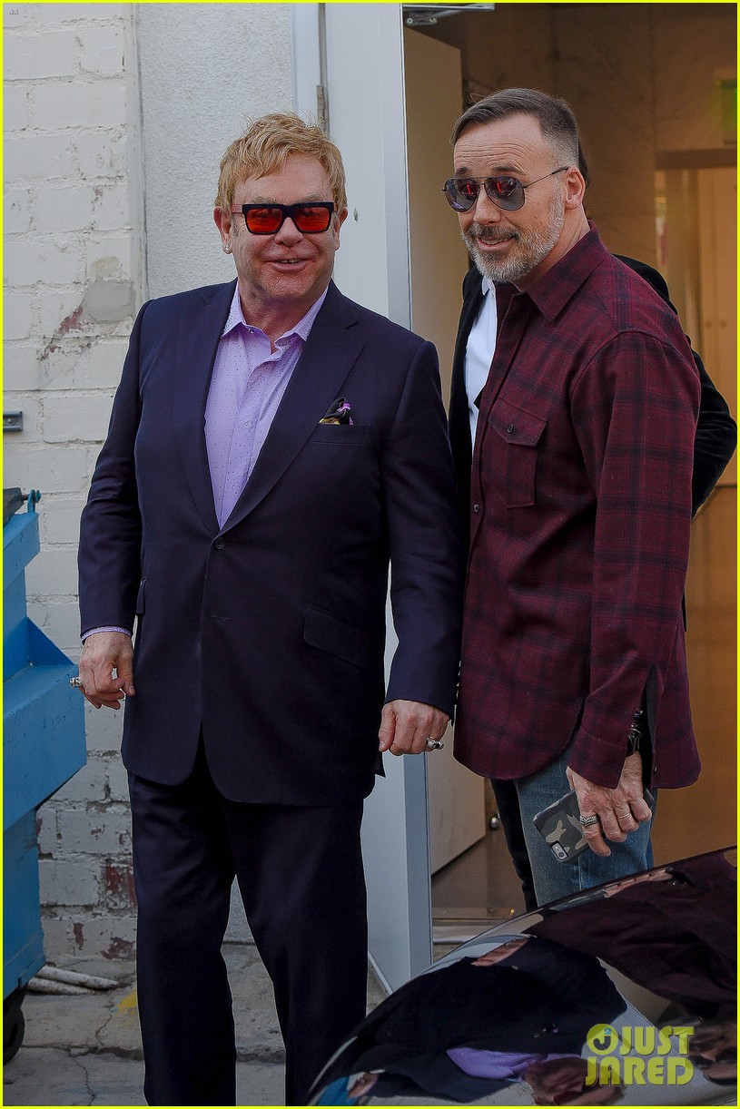 Newlyweds Elton John & David Furnish Celebrate the New Year By Shopping Together!