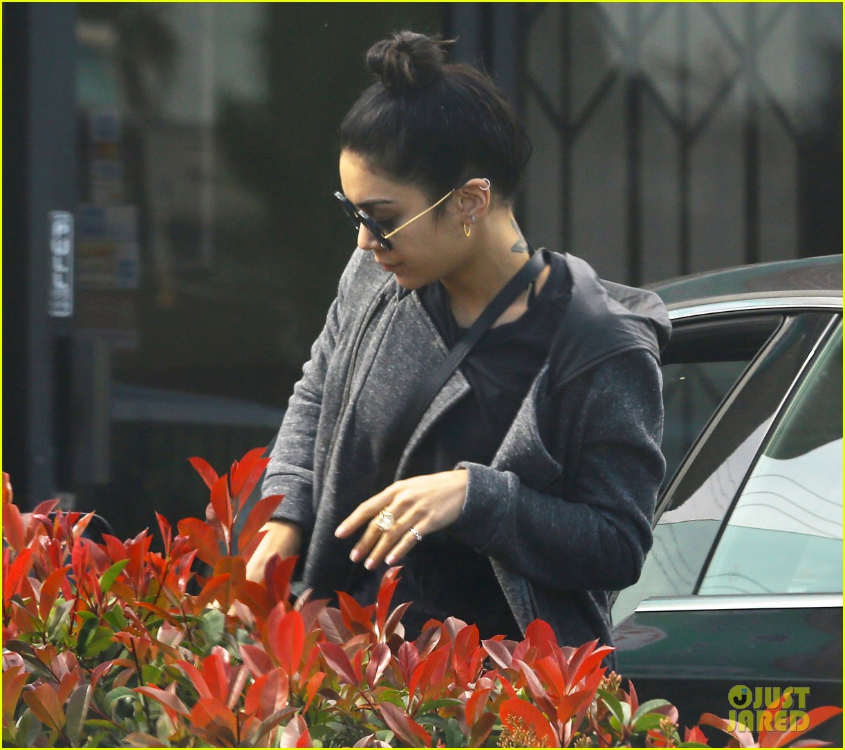 Vanessa Hudgens Cuddles In Bed With Sleeping Pet Pooch