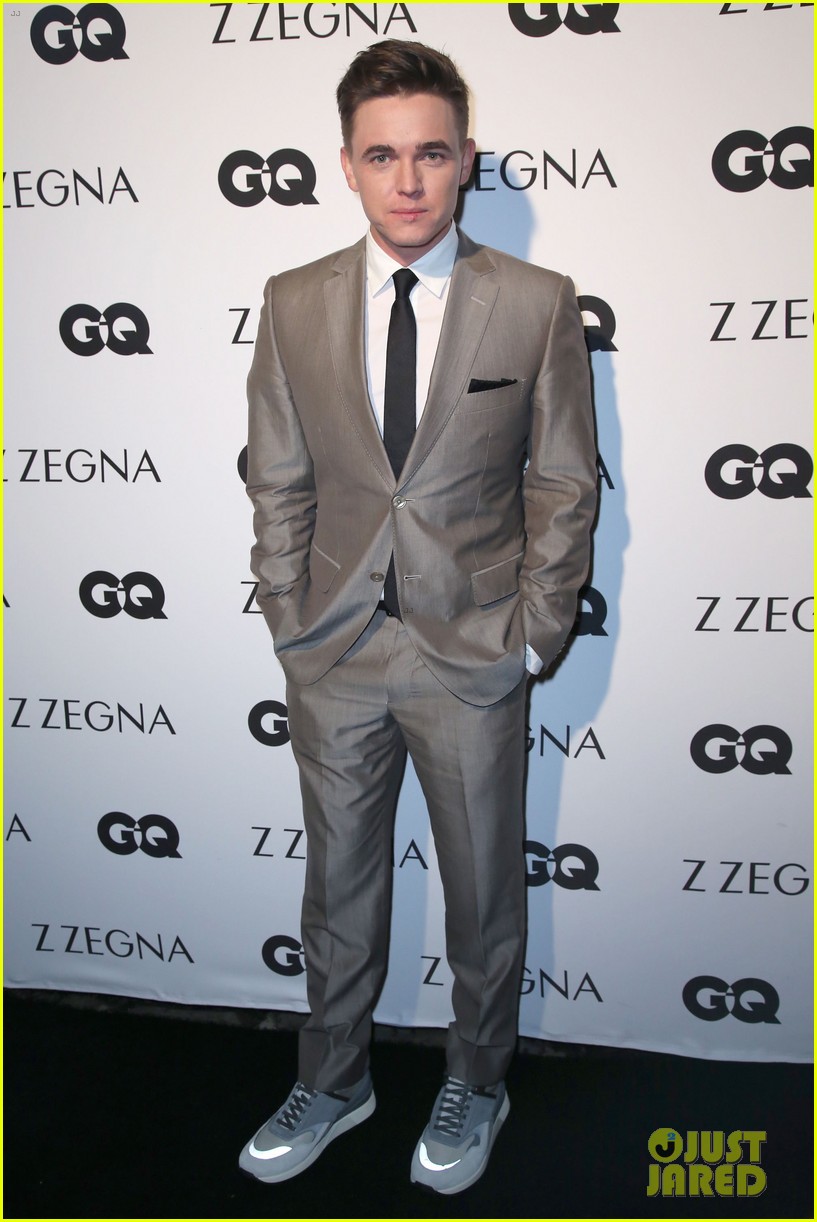 Nick Jonas, Brother Joe, & Joel McHale Make It A Stud Fest at GQ's Z Zegna Collection Celebration!