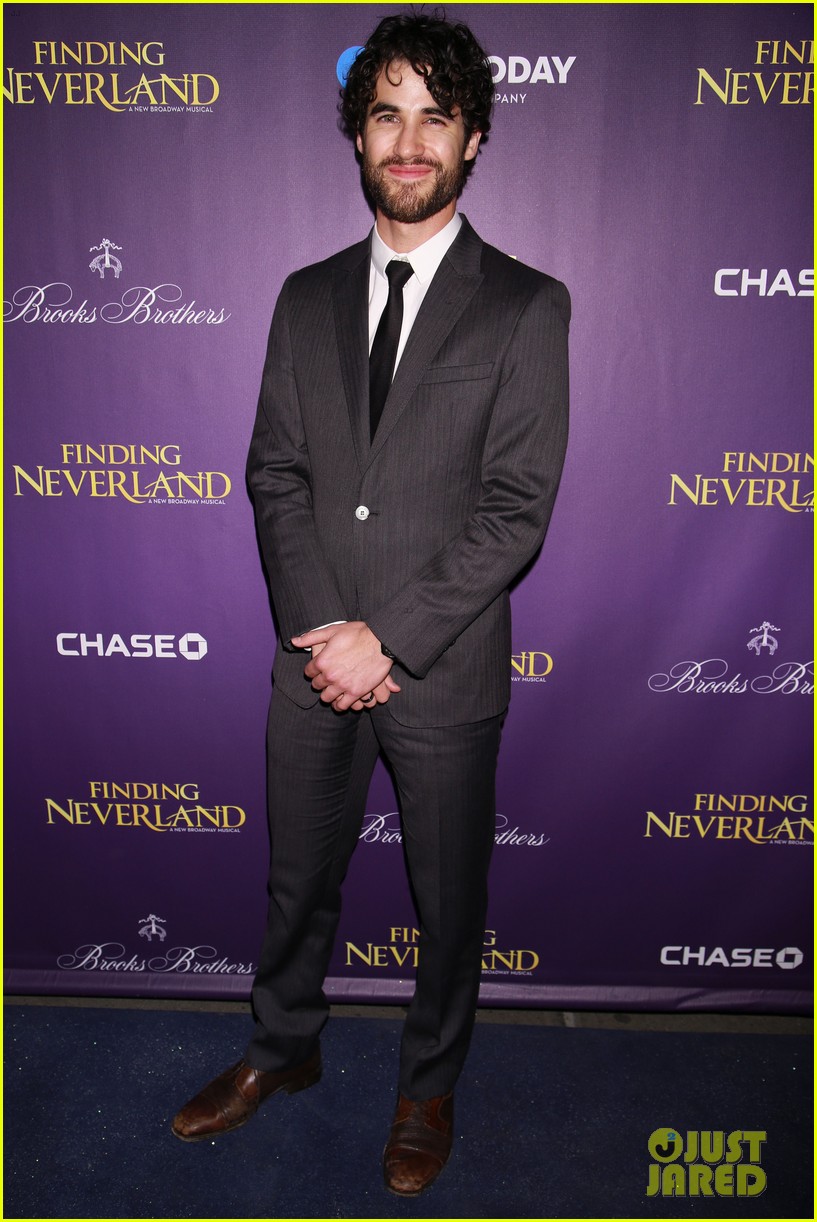 Matthew Morrison & Darren Criss Have 'Glee' Reunion at 'Finding Neverland' Opening Night After Party