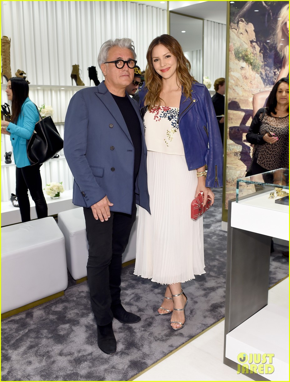 Pregnant Naya Rivera Glams Up for Giuseppe Zanotti with Katharine McPhee!