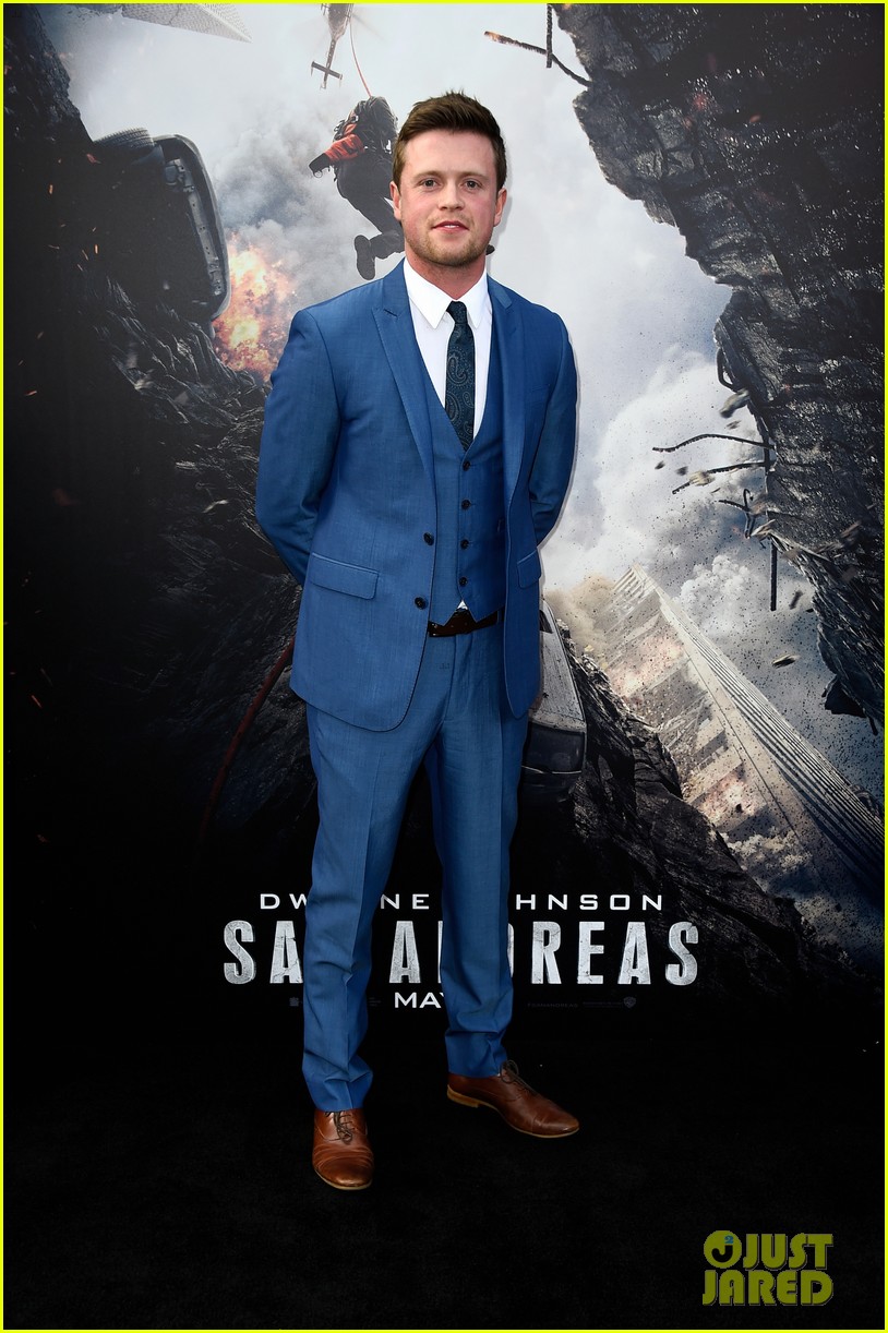 Alexandra Daddario & Colton Haynes Premiere 'San Andreas' in Hollywood