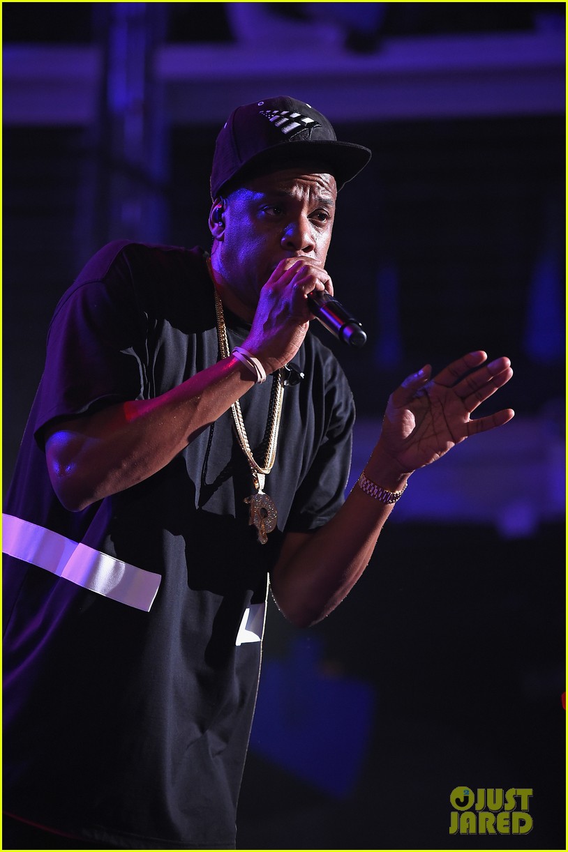 Jay Z Calls Out Spotify & YouTube During 'B-Sides' TIDAL Concert Freestyle (Video)