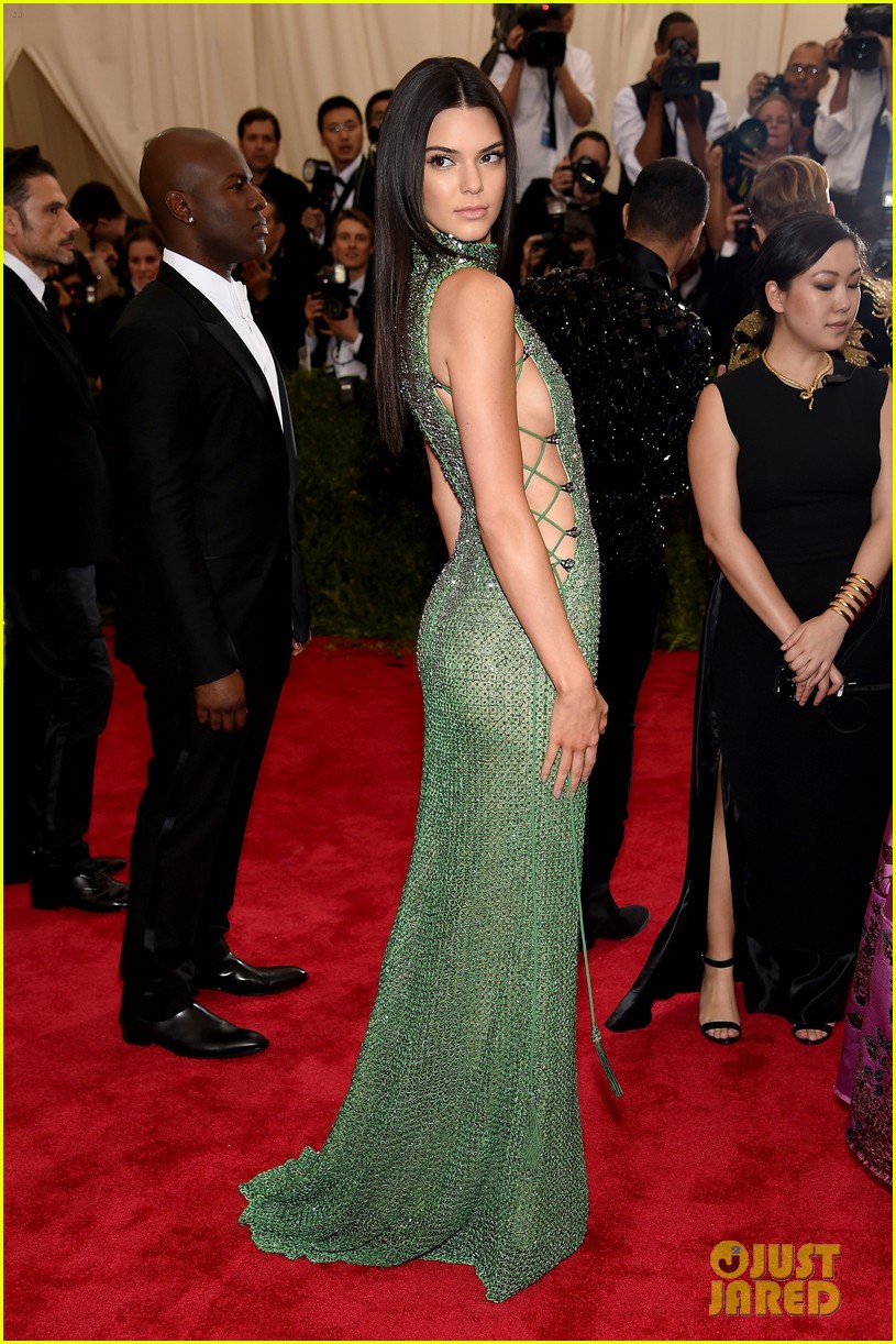 Kendall Jenner Bares Some Side Boob at Met Gala 2015