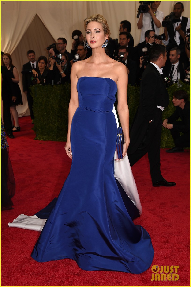 Karolina Kurkova & Ivanka Trump Are Beautiful Blondes at Met Gala 2015