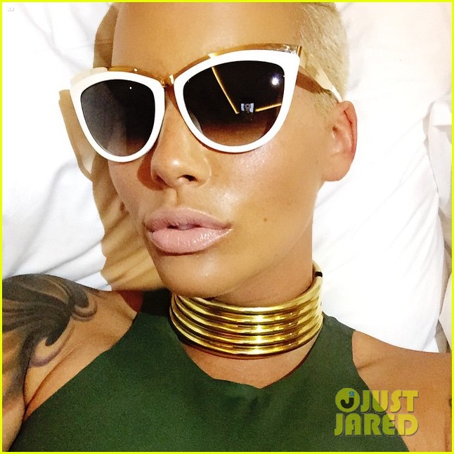 Amber Rose Reveals Her Breast Size & Says She May Want Some Work Done on the Area (Video)