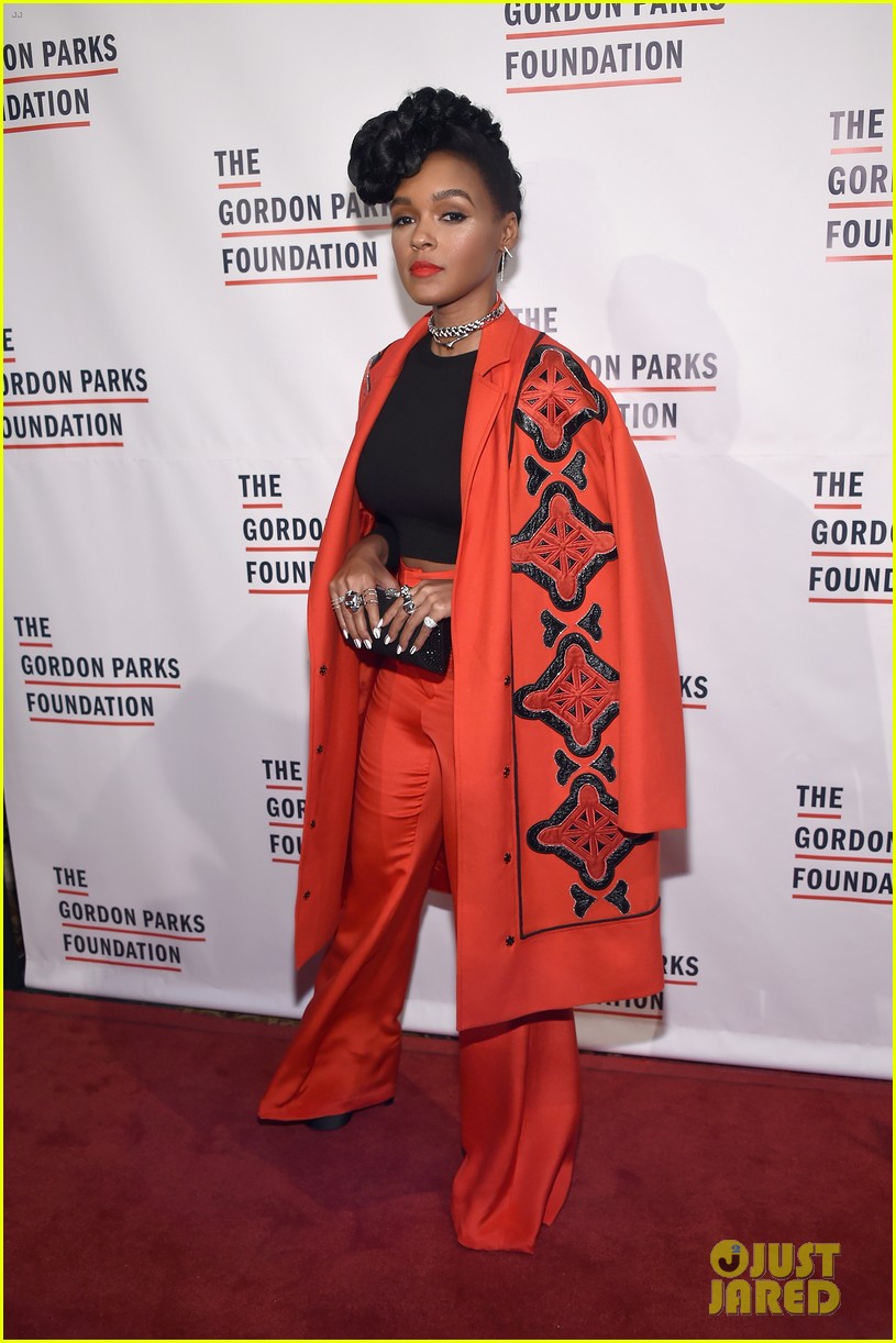 Janelle Monae & Andrew Rannells Help Honor Usher at Gordon Parks Foundation Awards Dinner 2015!