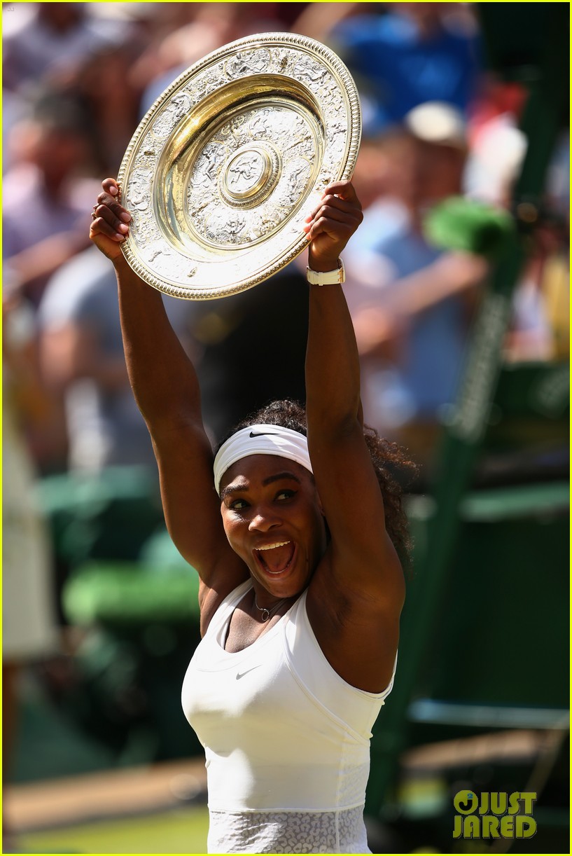 Serena Williams Wins Wimbledon, Closes In on Grand Slam!