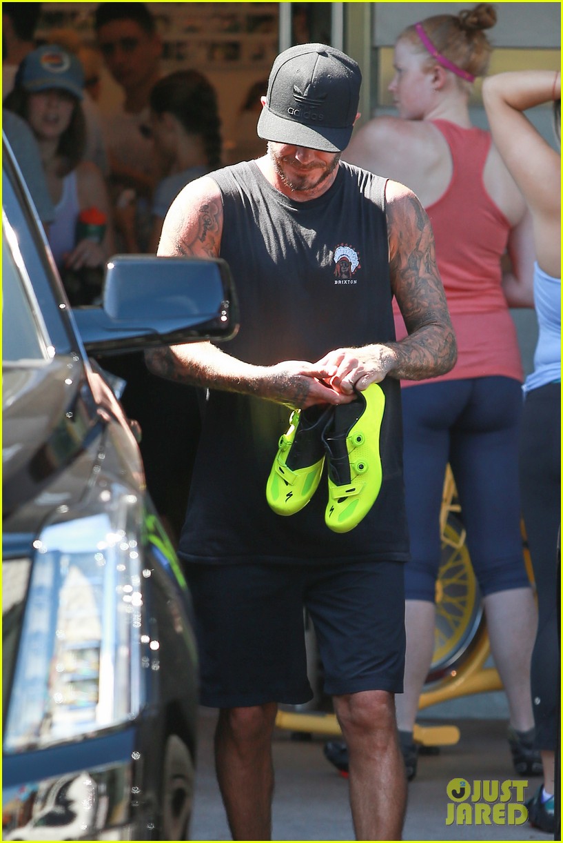 Brooklyn Beckham Hits SoulCycle Class With His Parents After Hanging Out With The Vamps