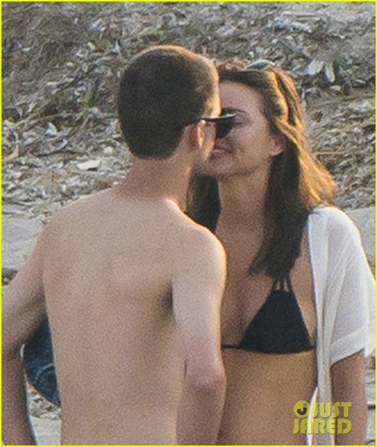 Miranda Kerr & Snapchat's Evan Spiegel Flaunt Their Love & Beach Bodies in France!