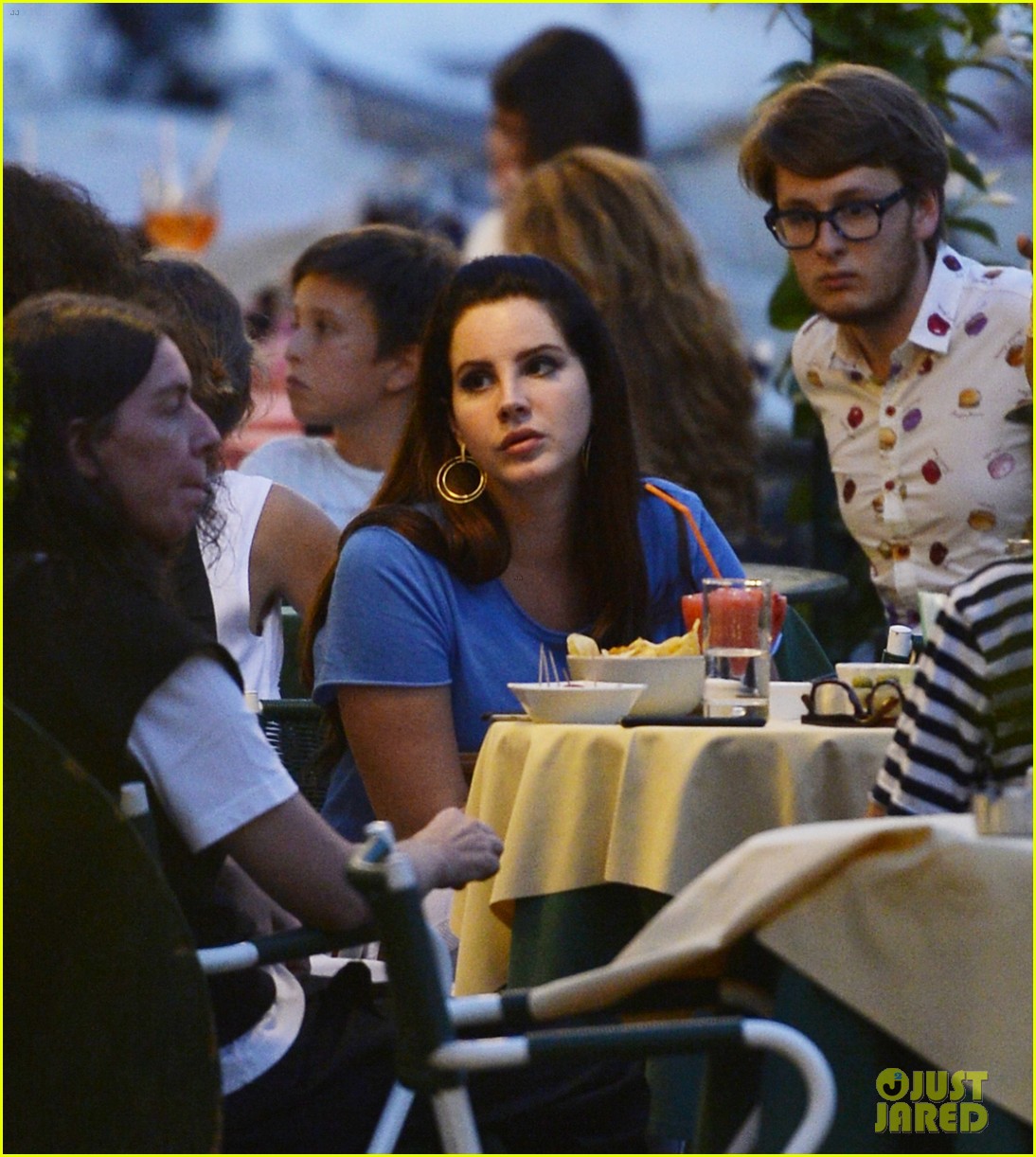 Lana Del Rey & Boyfriend Francesco Carrozzini Attend Wedding Together in Italy