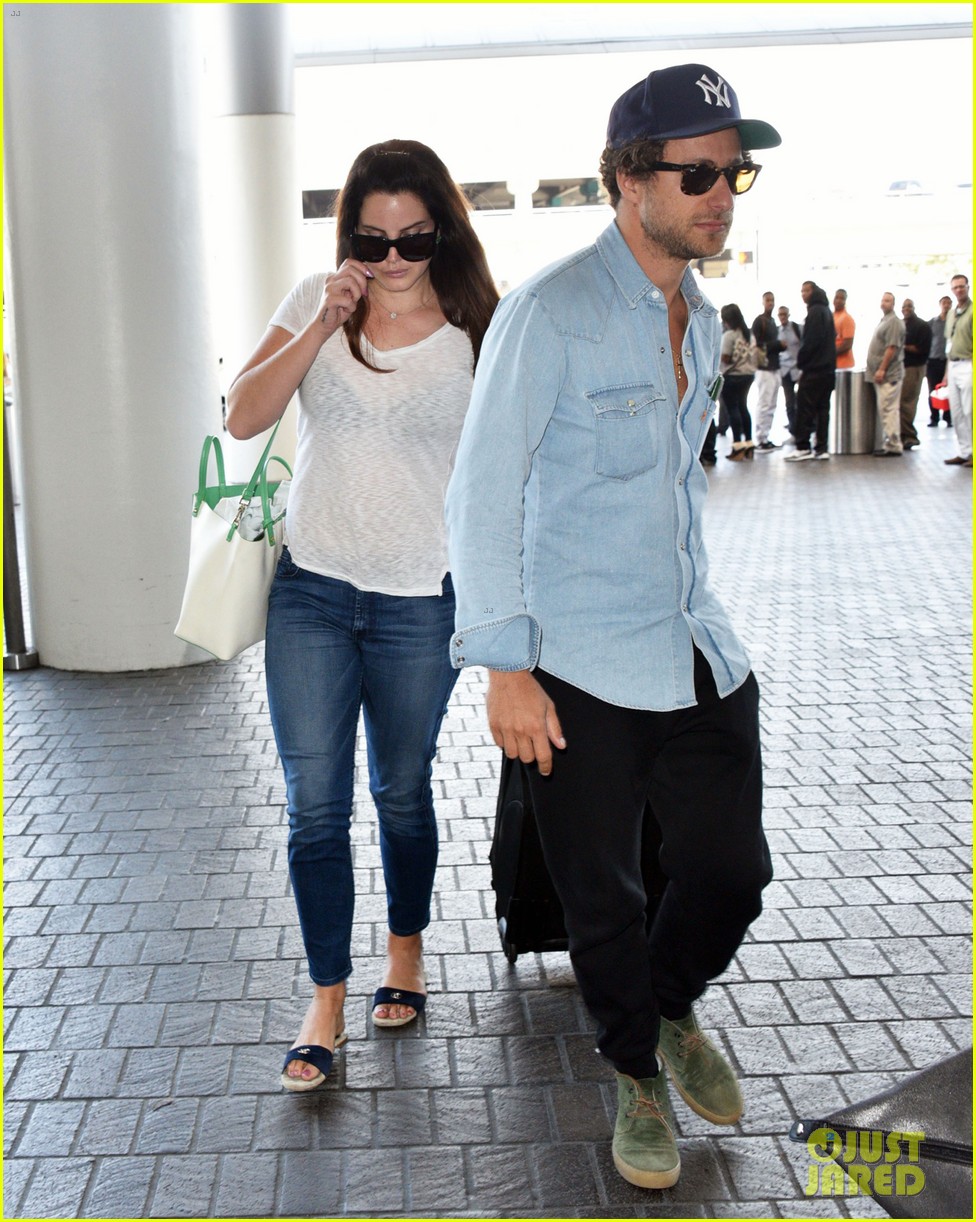 Lana Del Rey & Boyfriend Francesco Carrozzini Attend Wedding Together in Italy