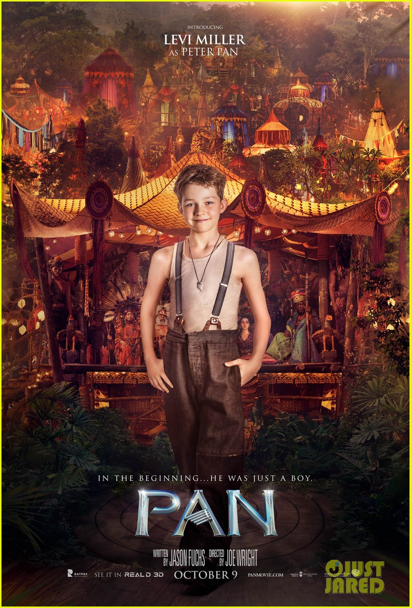 Hugh Jackman & Rooney Mara Show Us The Way To Neverland In New 'Pan' Posters