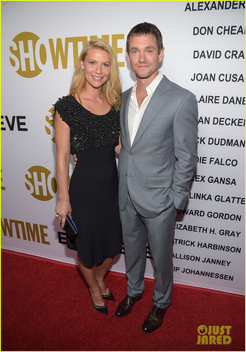 Claire Danes & Hugh Dancy Couple Up for Showtime Pre-Emmys 2015 Party With 'Homeland' Cast