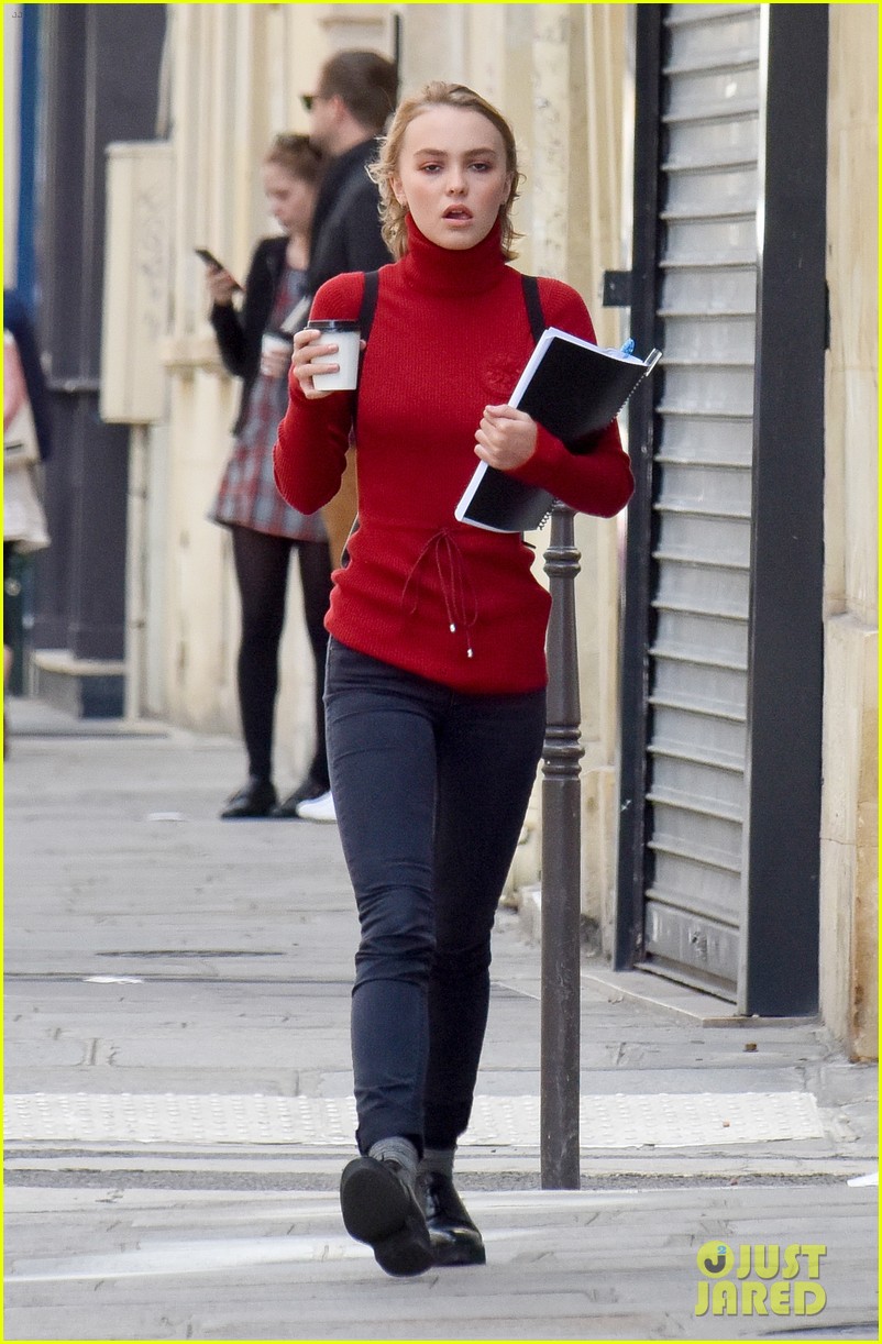 Lily-Rose Depp Hits Paris with Model Stella Maxwell