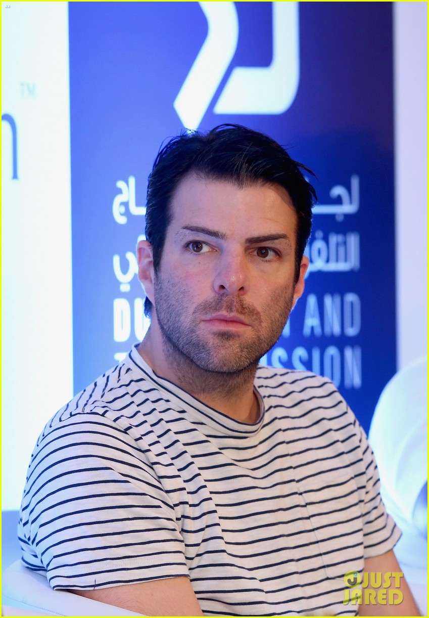 Chris Pine & Zachary Quinto Arrive in Dubai for 'Star Trek Beyond' Filming With Idris Elba