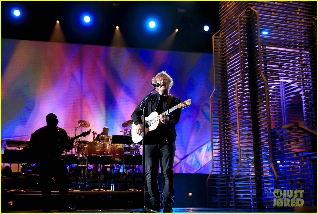 Ed Sheeran & Tori Kelly Perform At 'Shining A Light' Concert - See The Pics!