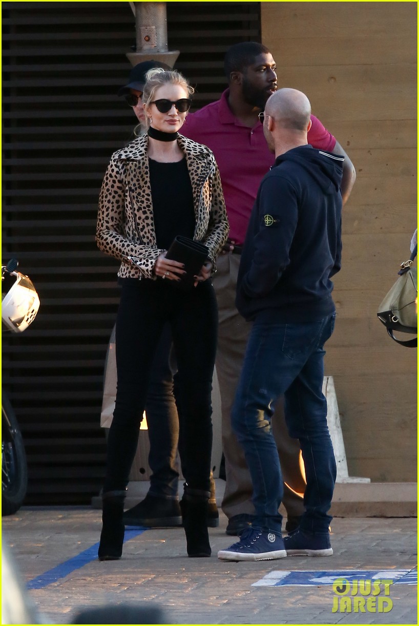 Rosie Huntington-Whiteley & Jason Statham Have a Day Date at Nobu!