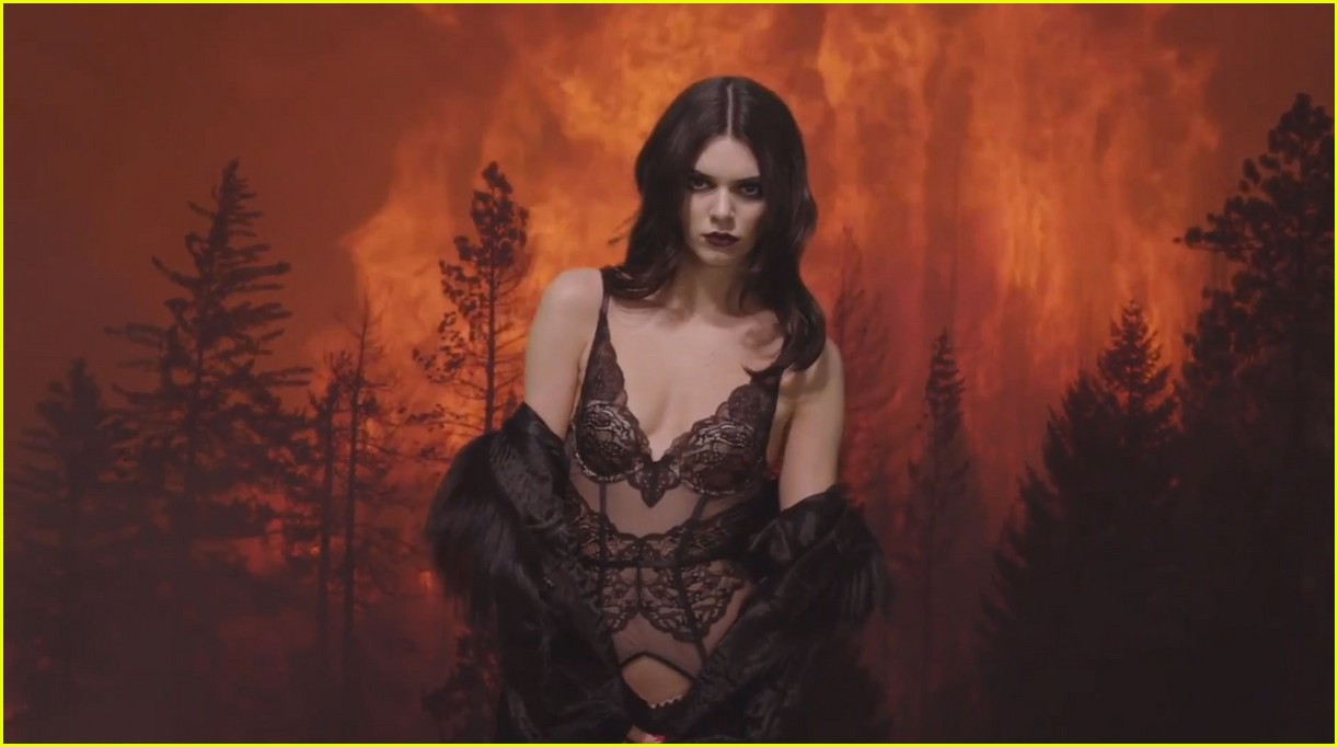 Kendall Jenner Heats Up Christmas in 'Love' Mag Advent Video!