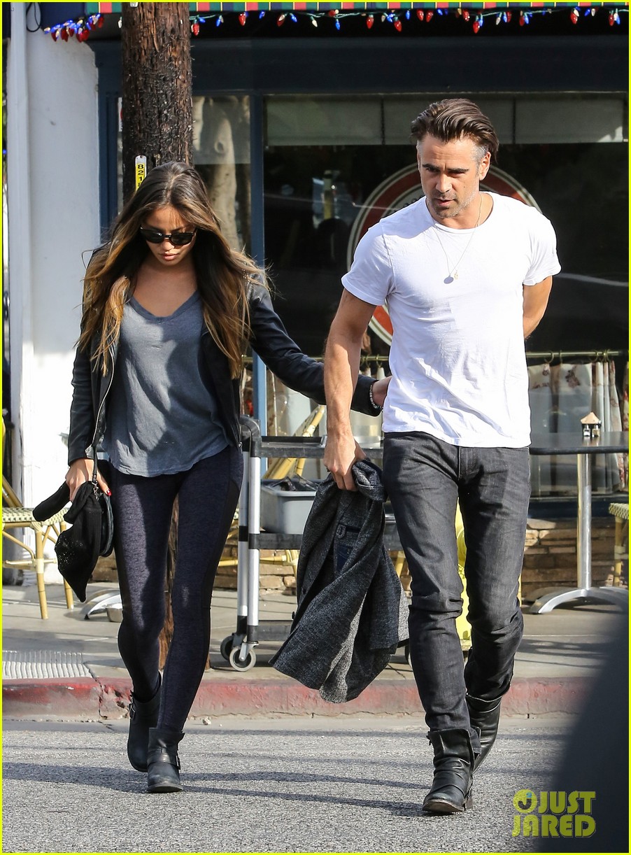 Colin Farrell Holds Hands With Mystery Girl in West Hollywood