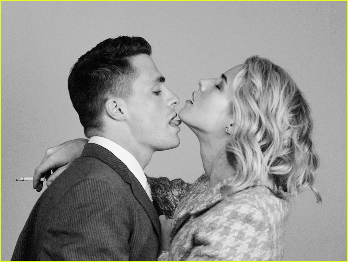 Colton Haynes & Emily Bett Rickards Swap Genders in Tyler Shields Shoot
